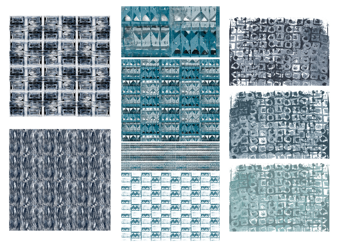 Textile Pattern Set